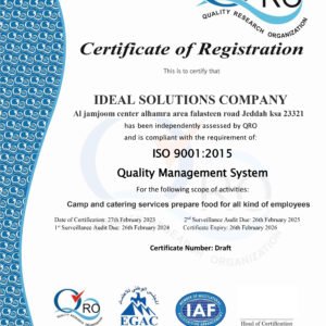 Ideal Solutions Company - Iso-9001